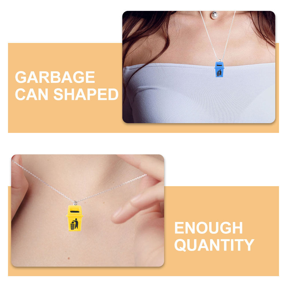 10Pcs Garbage Bin Charms Smoot - огляд і ціна Resin Craft Projects
