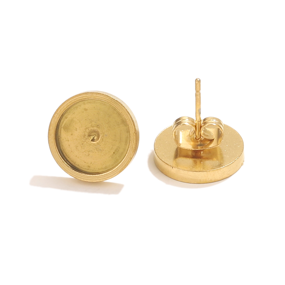 10pcs Stainless Steel Gold Ear - огляд і ціна Resin Craft Kit